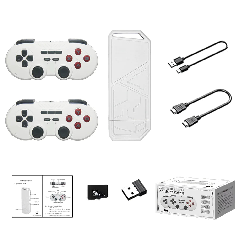 Consola de juegos para tv, con control inalámbrico